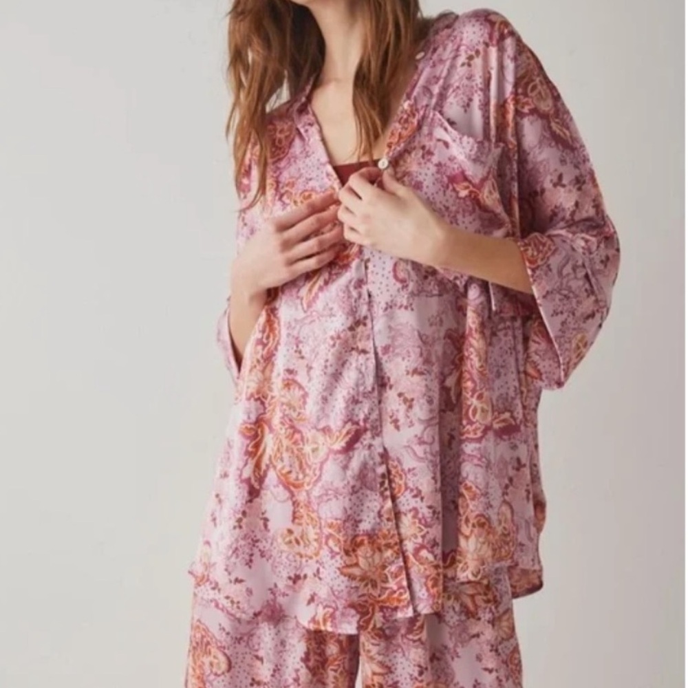 Free People Oversized Goddess Sleep shirt